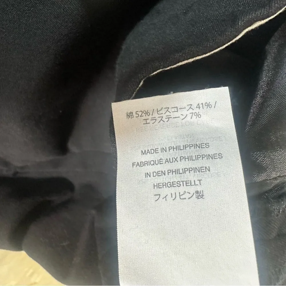 J. Crew Black Kids Leggings with Pearl Details